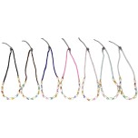 Lot 35 colliers colorés avec coquillages